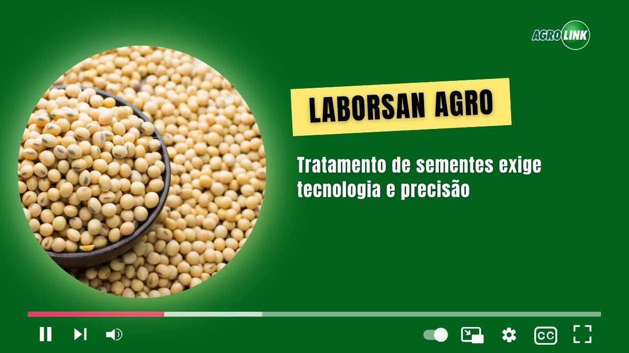 Laborsan Agro: tratamento de sementes exige tecnologia e precisão