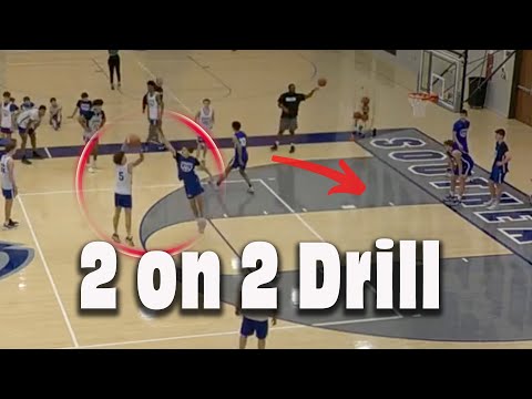 2 on 2 Basketball Drill - "Cowboy Competitive" thumbnail