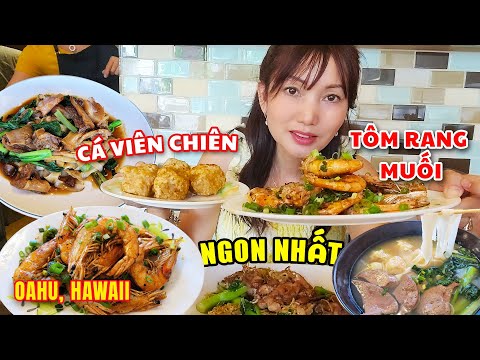 Oahu #19 - Review Nhà Hàng trên 40 năm | món Tôm Rang Muối, Cá Viên độc đáo ăn là ghiền - KT Food