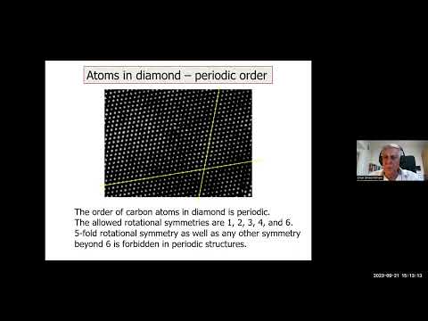 Lecture of Prof. Dan Shechtman