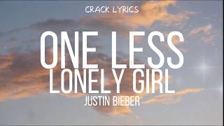 Justin Bieber - One Less Lonely Girl(Lyrics)