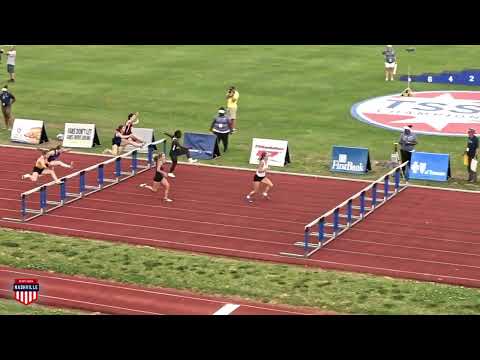 Girls 2A 100 Meter Hurdles | 2022 TSSAA State Tournament