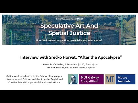 Interview with Srećko Horvat: ‘After the Apocalypse’