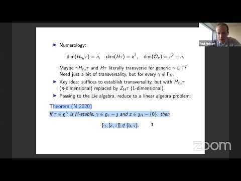 Paul Nelson (ETH, Zurich): The orbit method, microlocal analysis and applicationsto L-functions