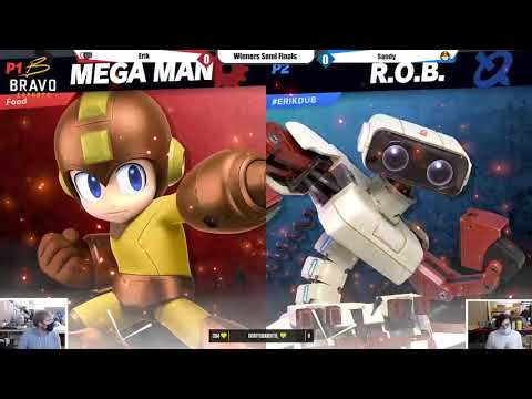 Saturday Smashdiac 1 [SSBU Tournament] - Erin (Rob) vs. Sandy (Mega Man) Pools