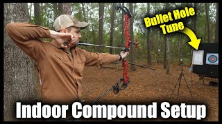 Setting Up a Target Compound for Indoor Season | Paper Tuning & Arrow Setup