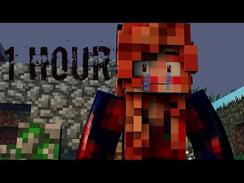 Z- Night - (1 HOUR) ''Minecraft Songs'' | PART 1 - 5 | By Rainimator