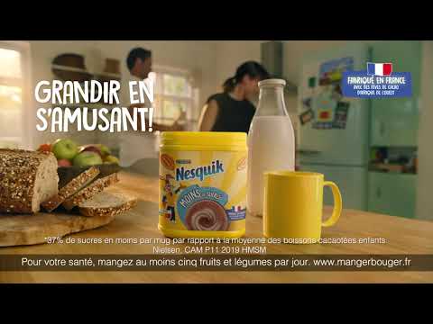 Musique pub Nesquik Grandir en s’amusant ! TV spot 2021
juillet 2021