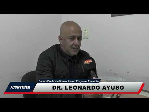 Marcos Juárez: Reducción de medicamentos en Programa Remediar