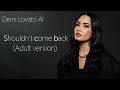 Demi Lovato AI | "Shouldn't come back" (Adult version)