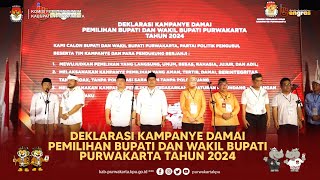Download lagu DEKLARASI KAMPANYE DAMAI PASANGAN CALON BUPATI DAN WAKIL BUPATI PURWAKARTA 2024 mp3