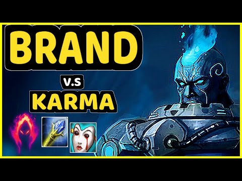 DIOUD (BRAND) vs KARMA - BOTTOM SUPPORT GAMEPLAY - BR Ranked MASTER