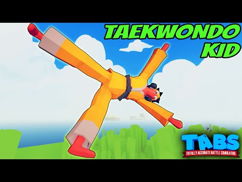 New Fighter! Taekwondo Kid vs EVERY FACTION - Totally Accurate Battle Simulator TABS
