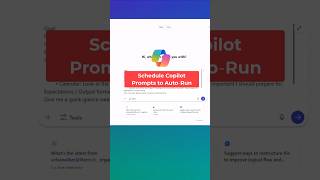Schedule prompts to run automatically in Copilot