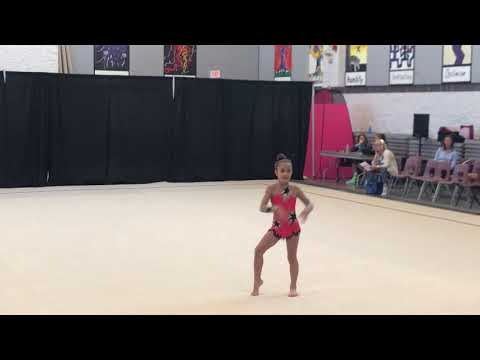 Silhouettes of York Rhythmic Gymnastics - End Year Show