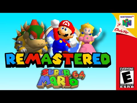 Super Mario 64 Remastered - Longplay | N64