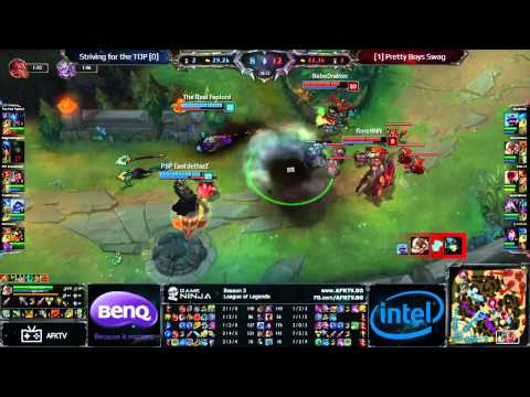 Game Ninja LoL #2 - Striving for the TOP vs Pretty Boys Swag