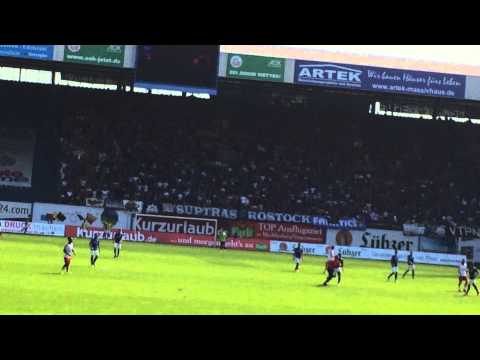 Christian Bickel's Tor zum 4:2 FC Hansa Rostock - Fortuna Köln