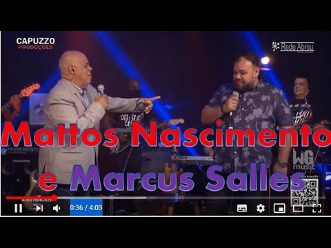Mattos Nascimento e marcos salles em live: "Eu agora sou de Deus"