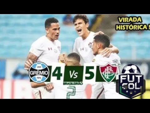 Grêmio 4 x 5 Fluminense - VIRADA EMOCIONANTE ! | Melhores Momentos (COMPLETO) - Brasileirão 2019