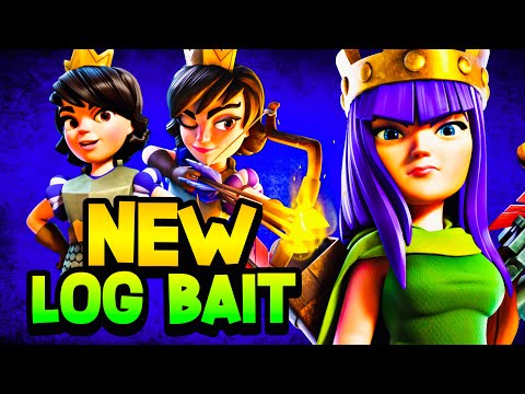 THIS NEW LOG BAIT DECK IS INSANELY POWERFUL!