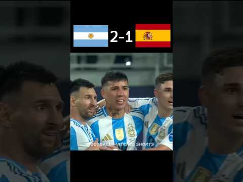 Argentina vs Spain Finalissima 2025 🔥🔥🔥 #football #soccer #argentina #spain  #futbol #messi #yamal