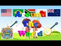 Around The World We Are Friends Fun Kids Song About Friendship And Unity