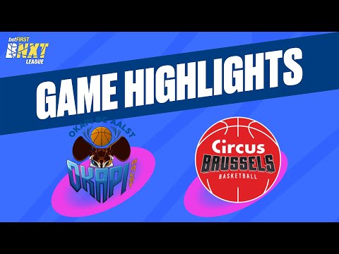 Okapi Aalst vs. Circus Brussels Basketball - Game Highlights