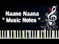 Naane Naana Yaaro Piano Notes Midi File Karaoke