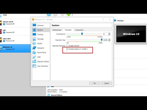 How to enable nested VTX/Amd-V On Virtualbox | Virtualbox enable nested vtx/amd-v greyed out