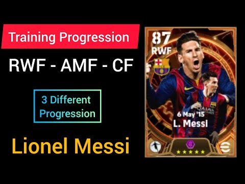 Big Time Lionel Messi Training Progression Efootball 2024