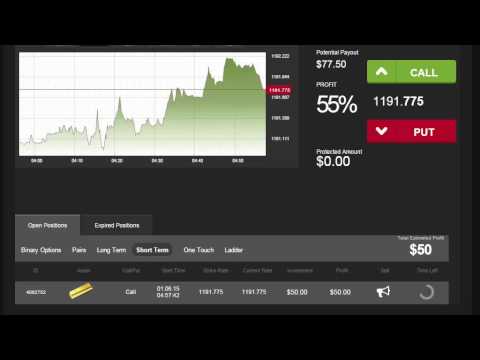 Trading Gold using Daily Binary Profits (DBPv7)