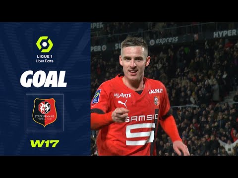 Goal Benjamin BOURIGEAUD (89' - SRFC) STADE RENNAIS FC - OGC NICE (2-1) 22/23