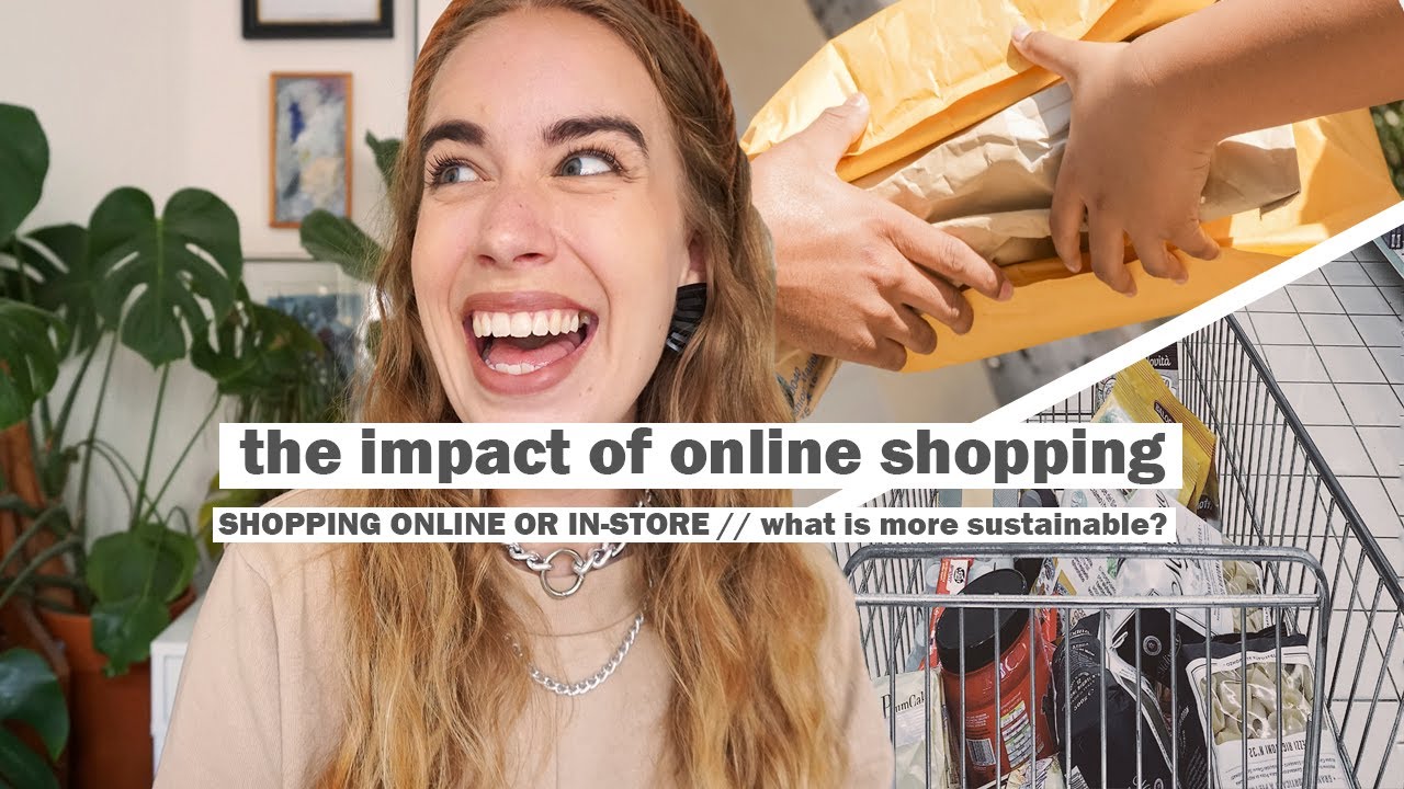 SHOPPING ONLINE OR IN-STORE // what is more sustainable?