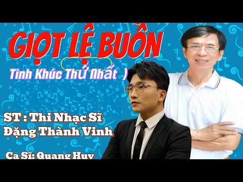 Giọt lệ buồn Sheet - Quang Huy