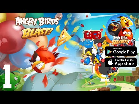 Angry Birds Blast! | Gameplay Walkthrough - Part 1 | (iOS & Android) | DKIceGamerz