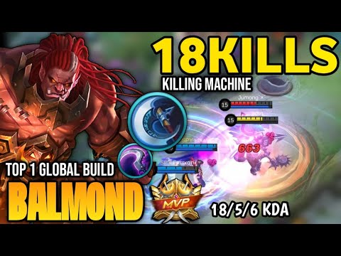 BALMOND BEST BUILD 2022 | BUILD TOP 1 GLOBAL BALMOND GAMEPLAY | MOBILE LEGENDS ✓