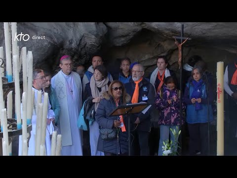 Chapelet du 9 avril 2024 à Lourdes
