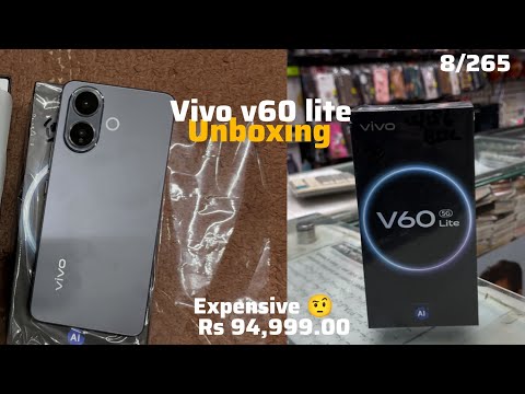 Vivo v60 lite 5g unboxing||Ahmadtech 