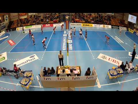NLA 2013/2014, Finalrunde: VC Kanti - Franches-Montagnes 3:0 (22.03.2014)
