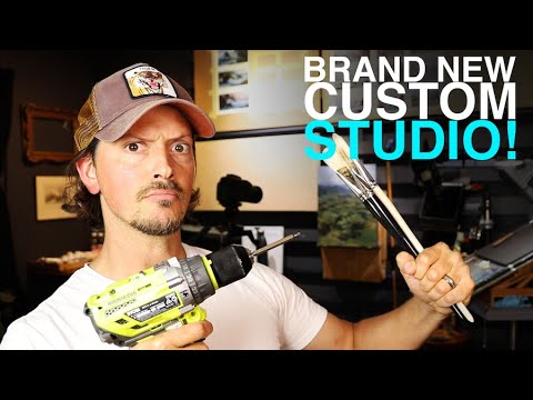My BRAND NEW STUDIO - Custom Build and Tour of my New Space!