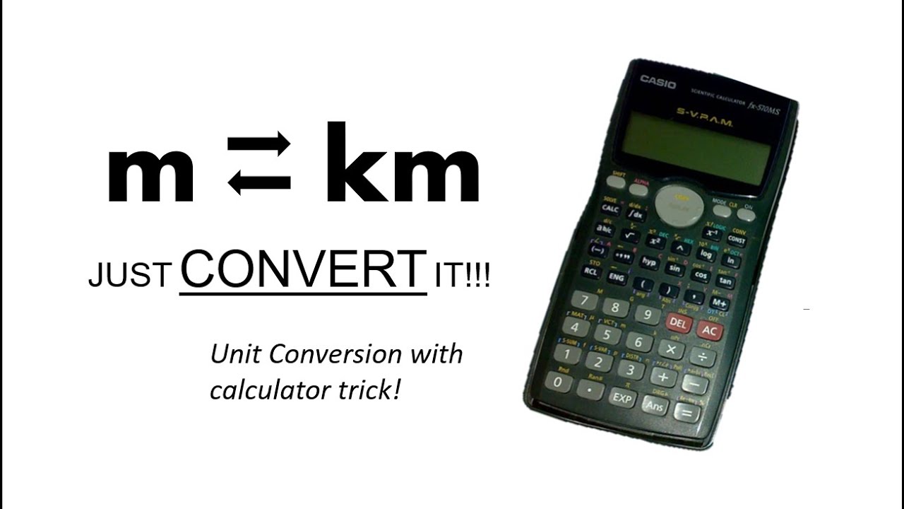 Just convert it! (Unit Conversion with Calculator Trick)