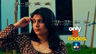 The ONLY 8 Nodes you need for Color Grading on Davinci Resolve!