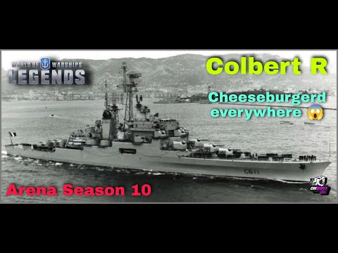 World of Warships: Legends - Colbert R | Division DPM going grazy😱👌🏻