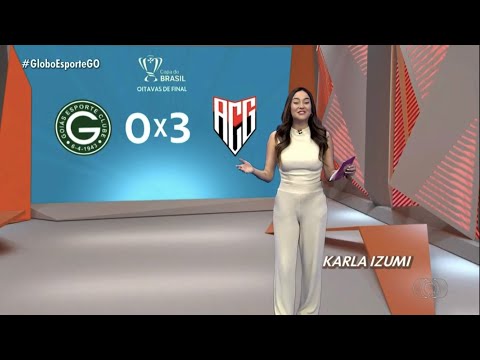 Goiás 0x3 Atlético Goianiense - Copa do Brasil 2022 - Reportagem TV Anhanguera Goiás