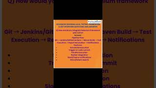 Advanced Selenium Java TestNG Framework Interview Questions