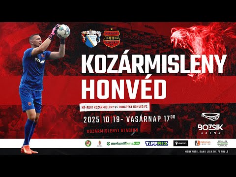 HR-Rent Kozármisleny - Budapest Honvéd FC, Merkantil Bank Liga, 10. forduló