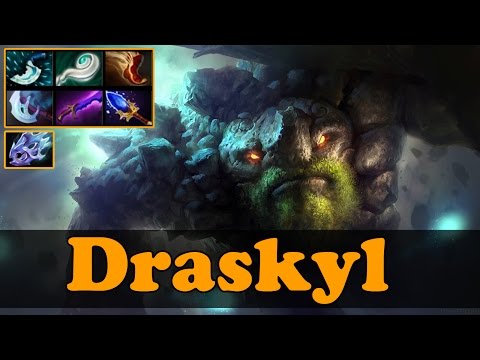 Dota 2 - Draskyl Plays Tiny vol 2 - Ranked Match Gameplay