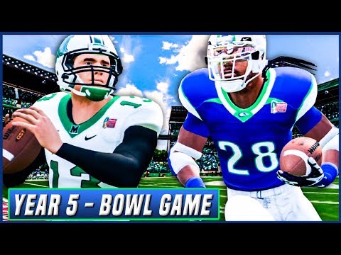 NCAA Football 14 Dynasty Year 5 - Hawai'i Bowl vs Marshall | Ep.86