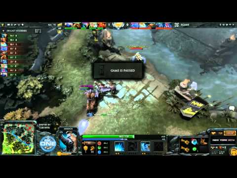 Na'Vi vs Xgame Game 1 Part 1 - ESL One New York EU Qualifier @TobiWanDOTA